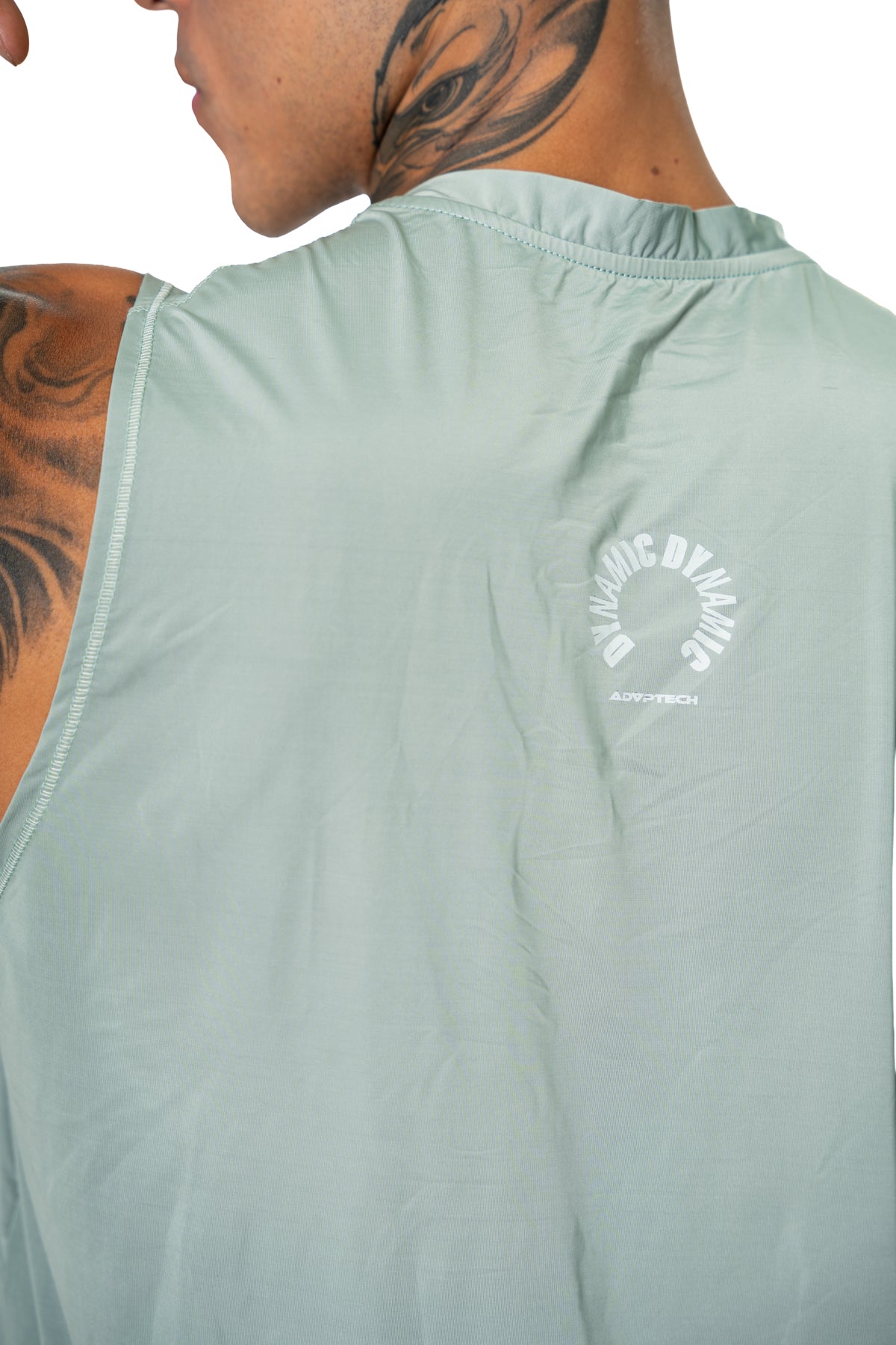Camiseta Manga Siza Verde Salvía Hombre