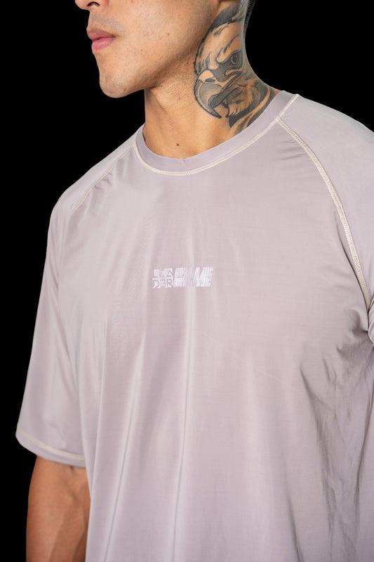 Camiseta Manga Rangla Taupé Hombre