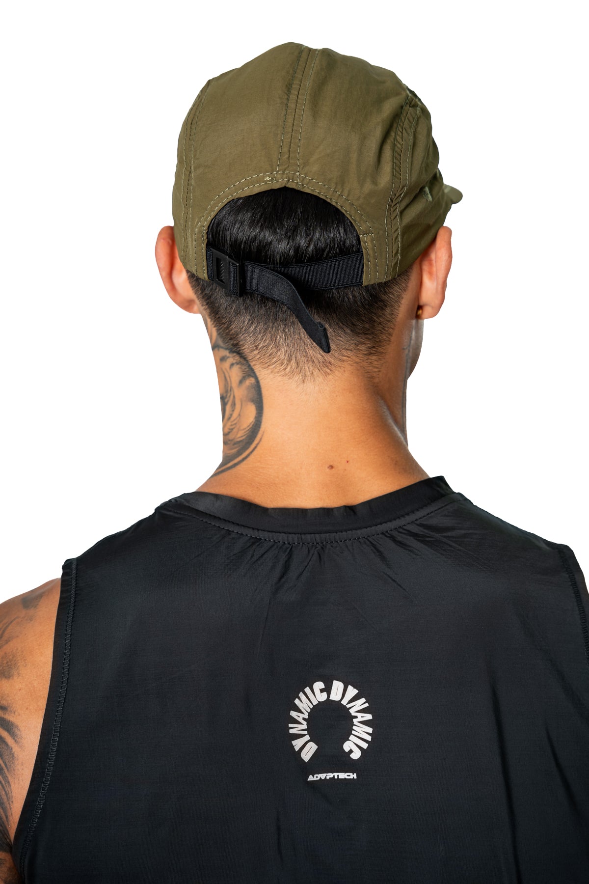 Gorra Running Verde militar Unisex