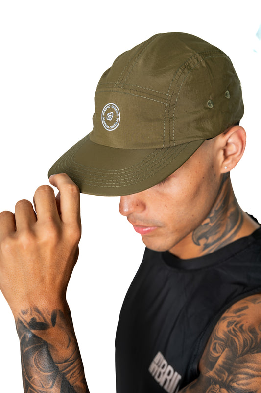 Gorra Running Verde militar Unisex