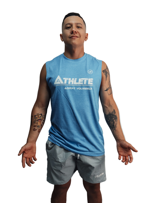 Camiseta sin mangas LEADER ATHLETE - Celeste Jasped