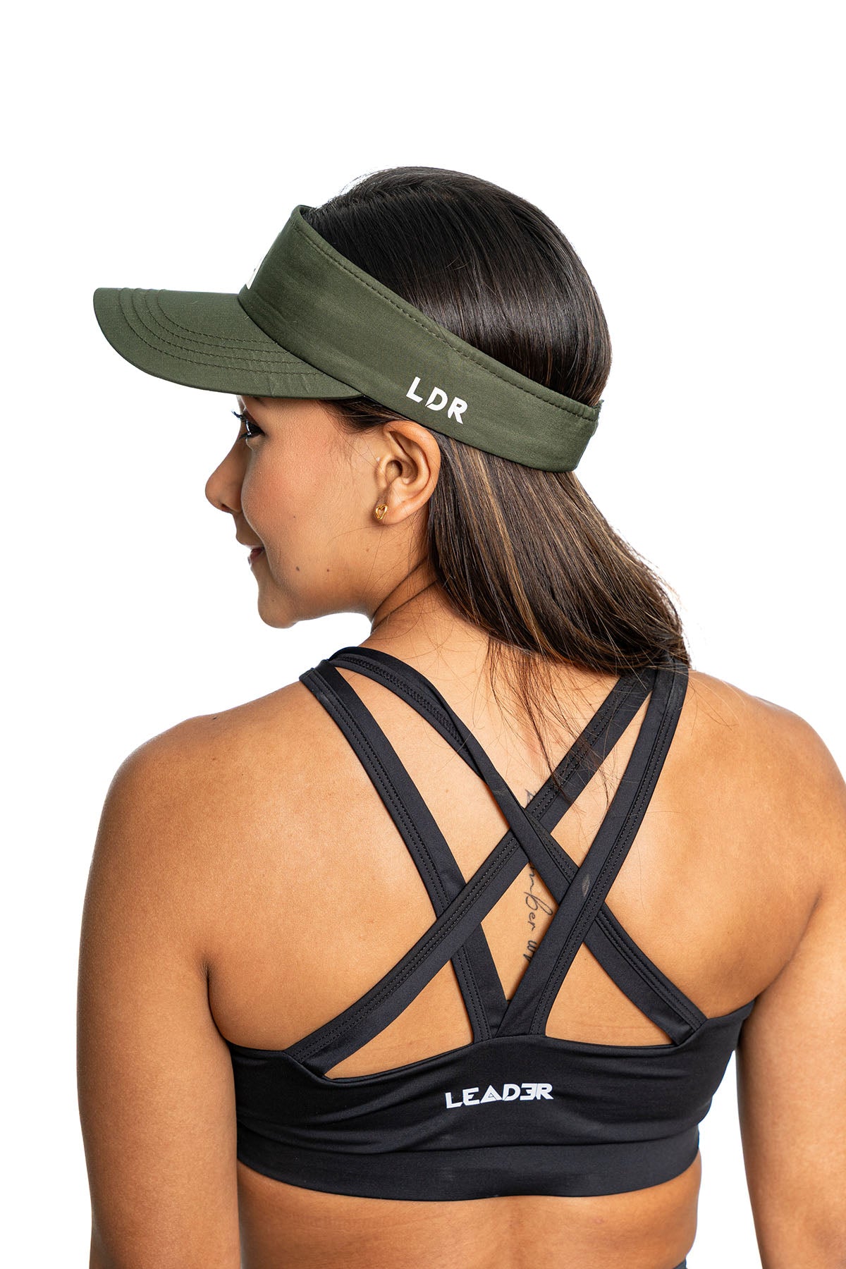 VISERA RUNNING VERDE MILITAR (UNISEX)