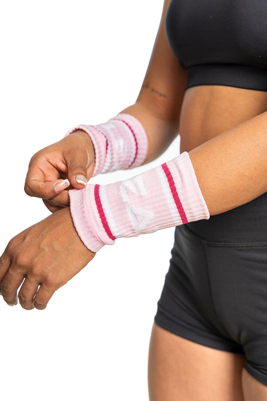 WRISTBAND (muñequeras de sudor) ROSA