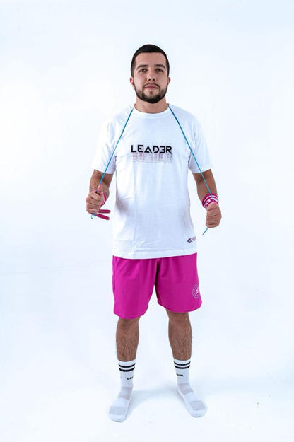 Camiseta Blanca Leader Lines (Unisex)