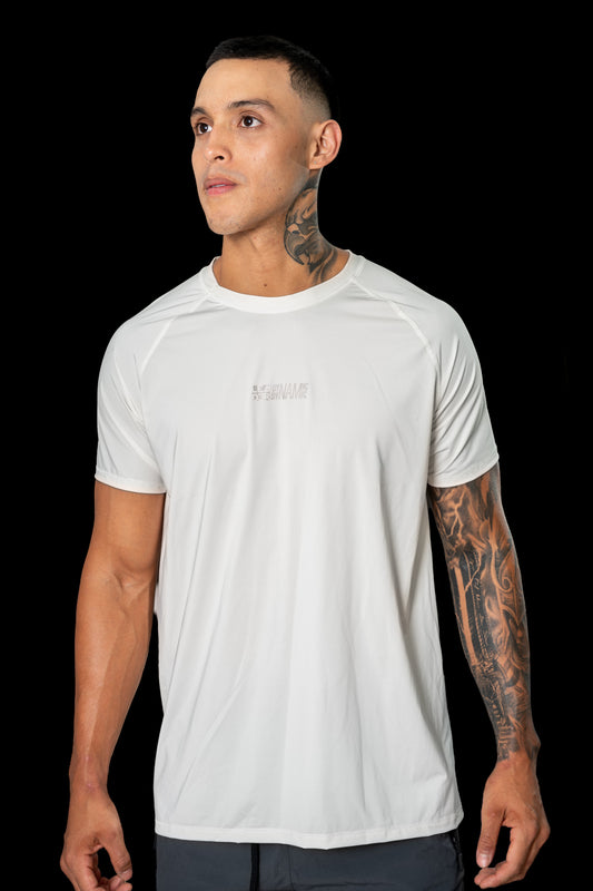 Camiseta Manga Rangla Marfil Hombre