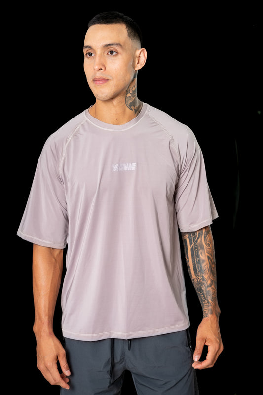 Camiseta Manga Rangla Taupé Hombre
