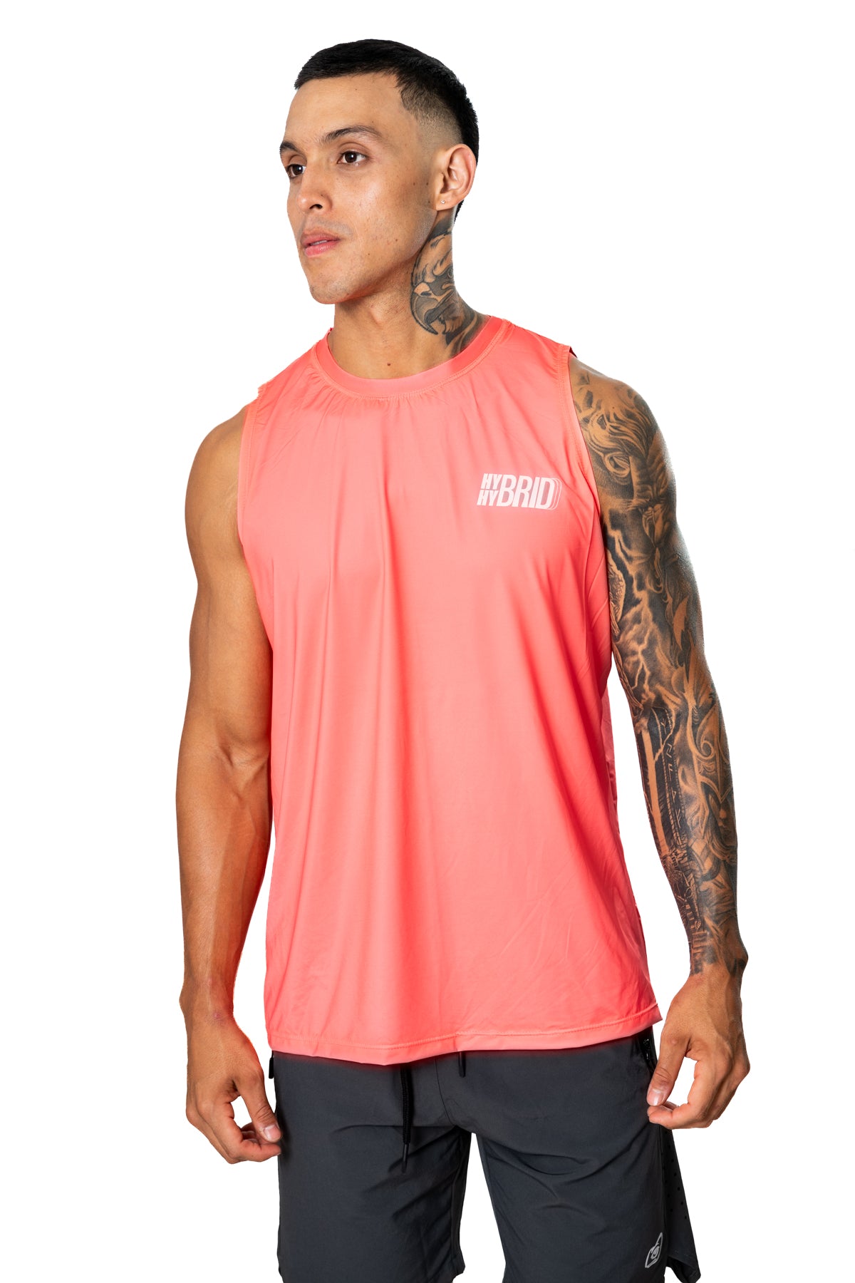 Camiseta Manga Siza Salmón Hombre