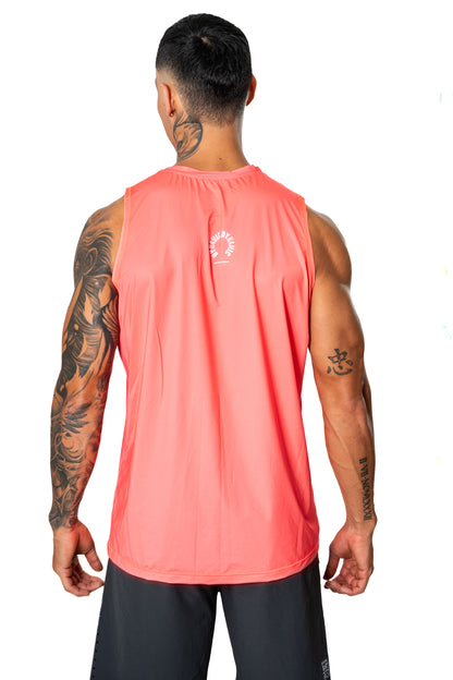 Camiseta Manga Siza Salmón Hombre