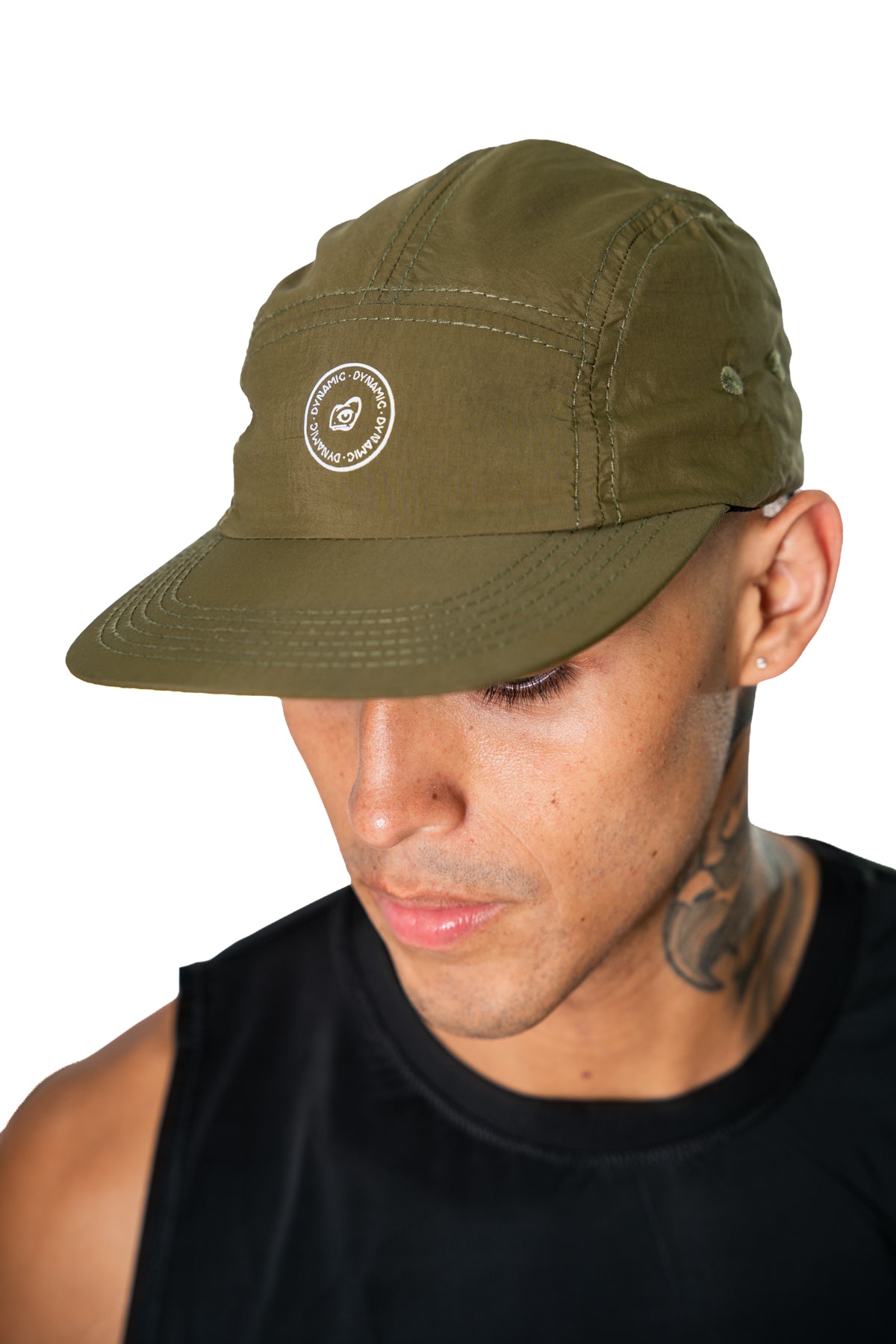Gorra Running Verde militar Unisex