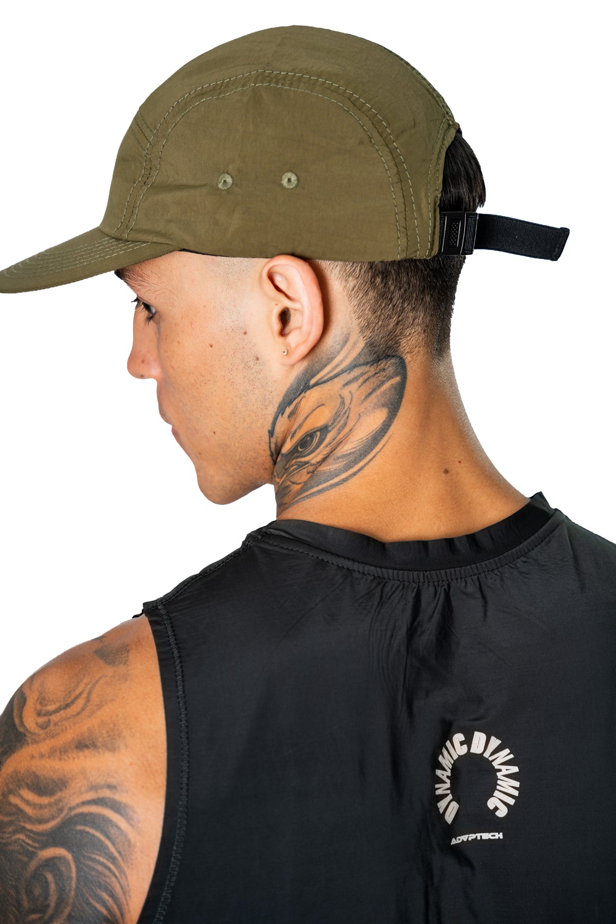 Gorra Running Verde militar Unisex