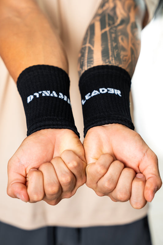 WRISTBAND DINAMYC (muñequera de sudor) Negra
