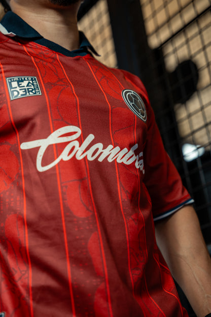 Camiseta de la selección Colombia Rojo Leader