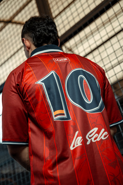 Camiseta de la selección Colombia Rojo Leader
