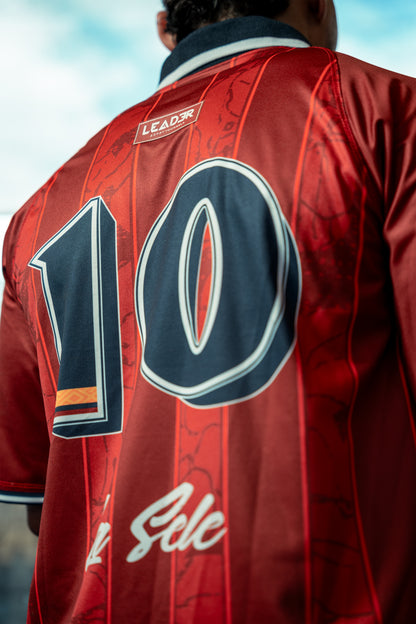 Camiseta de la selección Colombia Rojo Leader