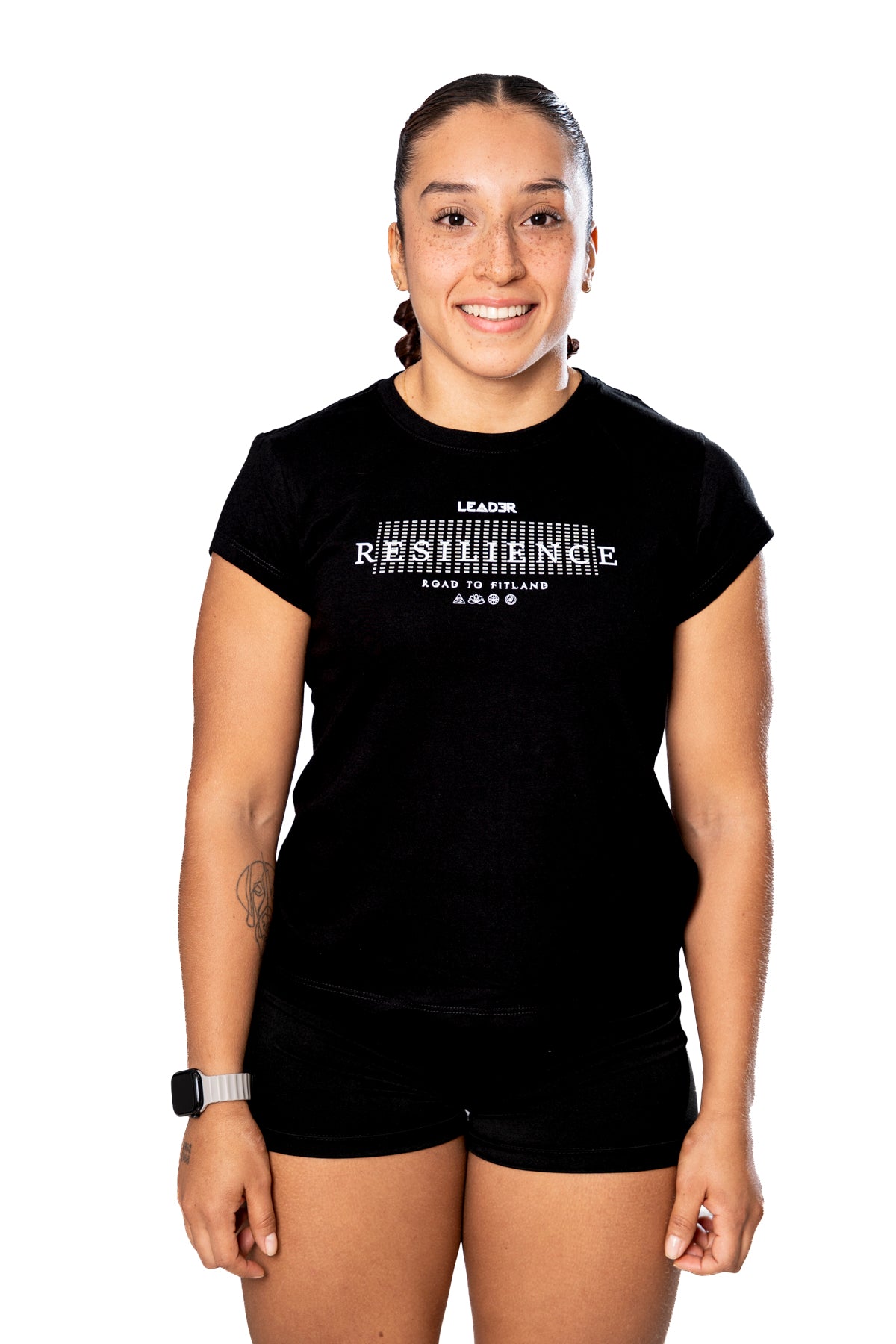Camiseta Black Resilience - TEAM LEADER 26 road to FITLAND