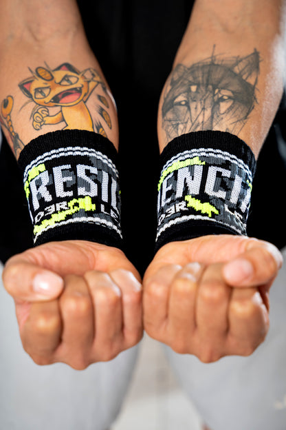WRISTBAND RESILIENCE (muñequera de sudor) Edición especial Fitland