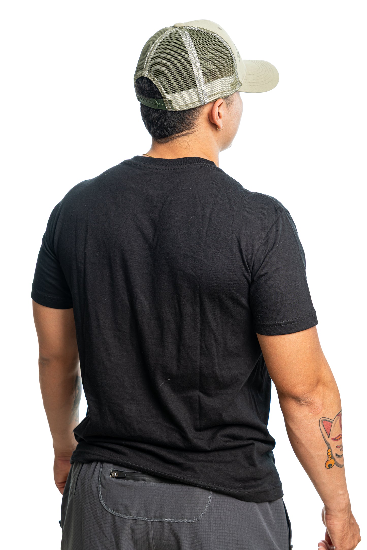 Camiseta Leader Athletics - Negro (Unisex)