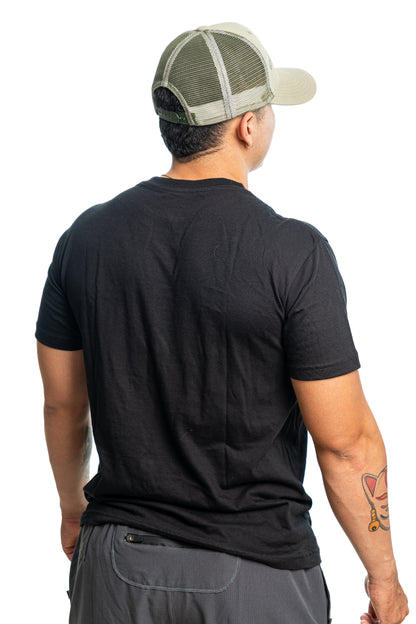 Camiseta Leader Athletics - Negro (Unisex)