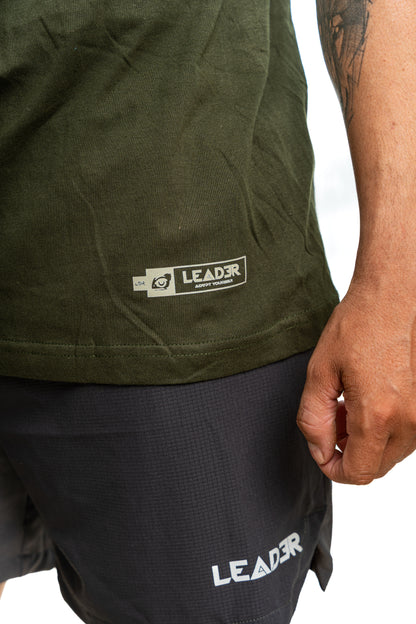 Camiseta Verde militar "Cama liquid"