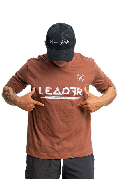 Camiseta Leader Glicth - Cafe (Unisex)