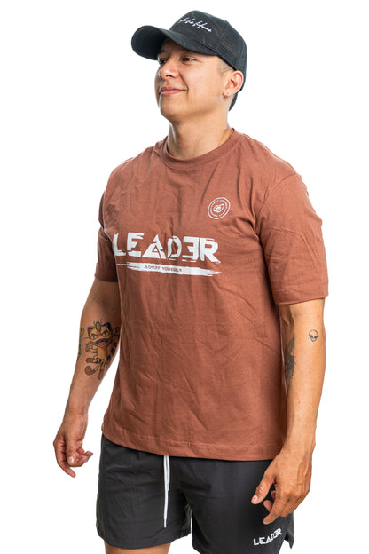 Camiseta Leader Glicth - Cafe (Unisex)