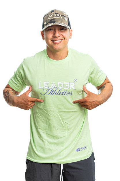 Camiseta Leader Athletics - Pistacho (Unisex)