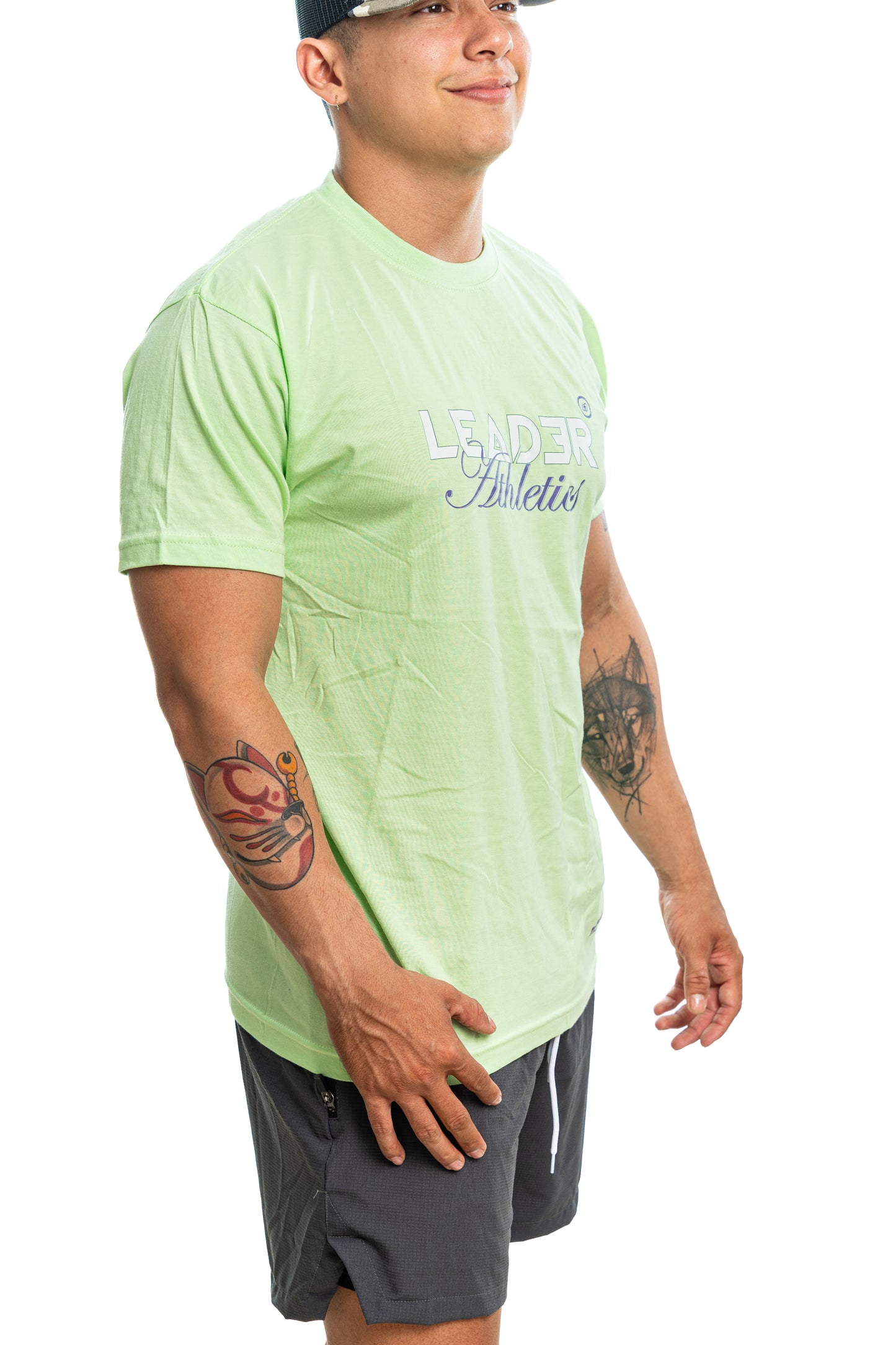 Camiseta Leader Athletics - Pistacho (Unisex)