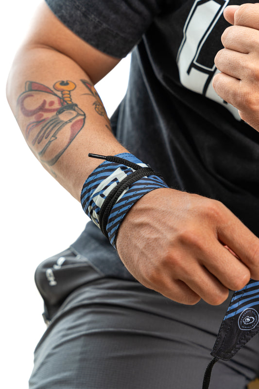 Muñequera de Tela - Azul