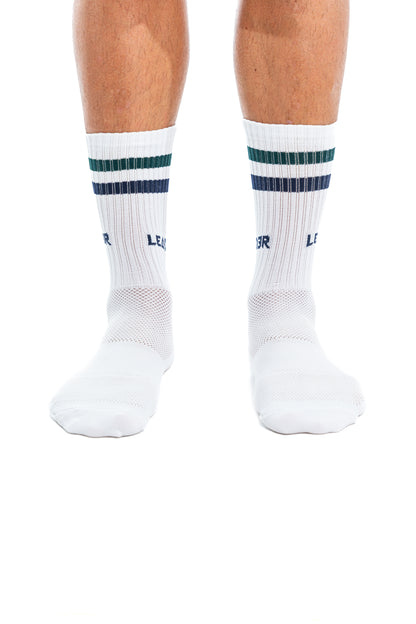 Medias líneas Verde y Azul - Unisex