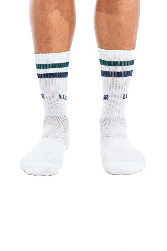 Medias líneas Verde y Azul - Unisex