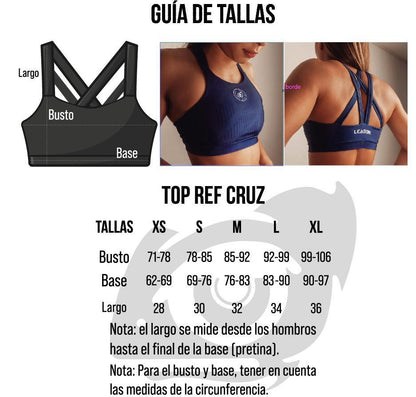 TOP CRUZ VERDE MILITAR