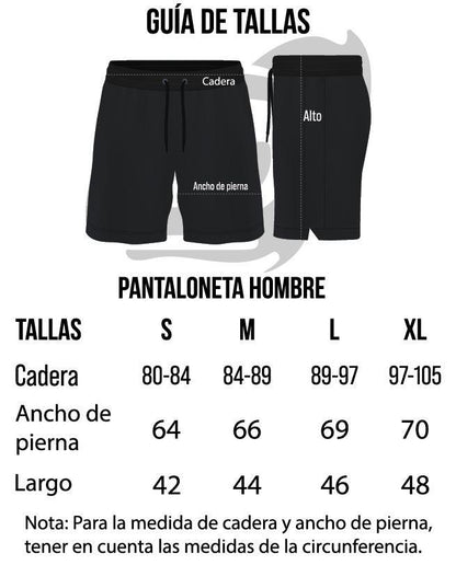Pantaloneta deportiva - Café
