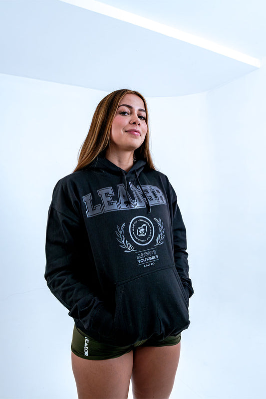 HOODIE NEGRO (UNISEX)