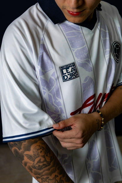 Camiseta de la selección Colombia blanco Leader