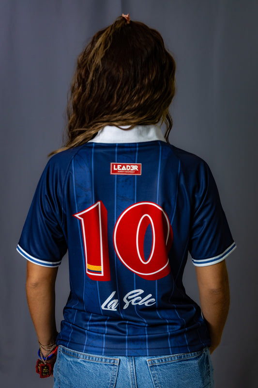 Camiseta de la selección Colombia azul Leader