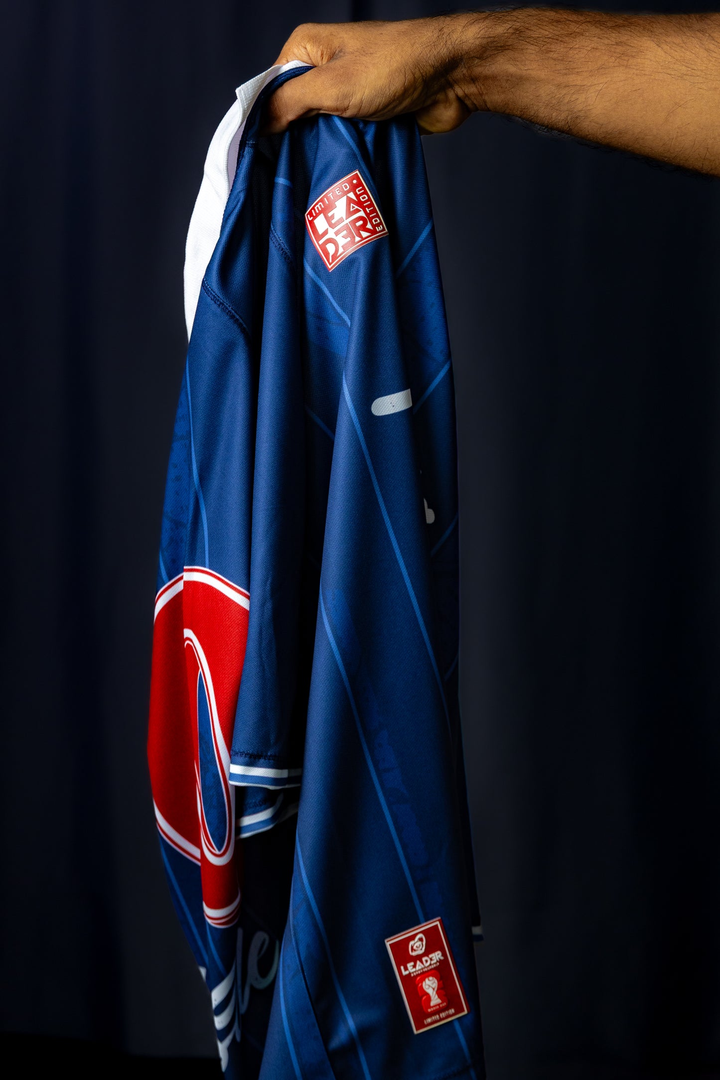 Camiseta de la selección Colombia azul Leader