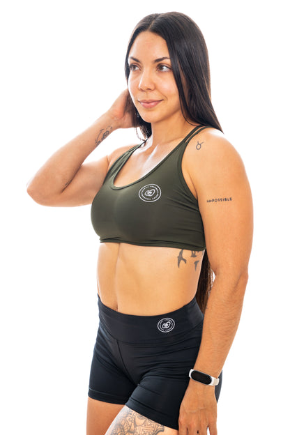 Top Keisha - Verde Militar