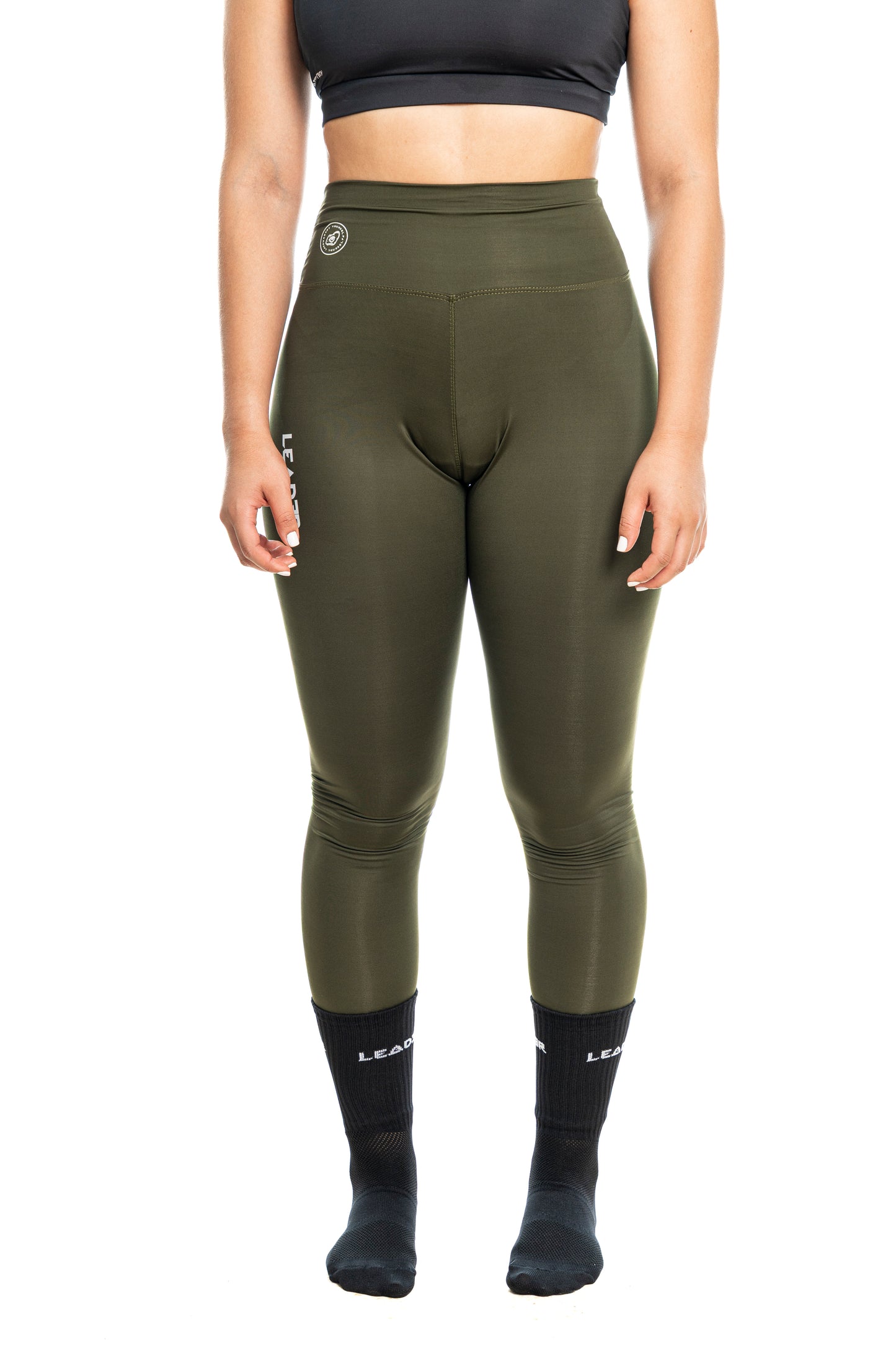 Lycra Verde Militar Leader
