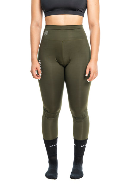 Lycra Verde Militar Leader
