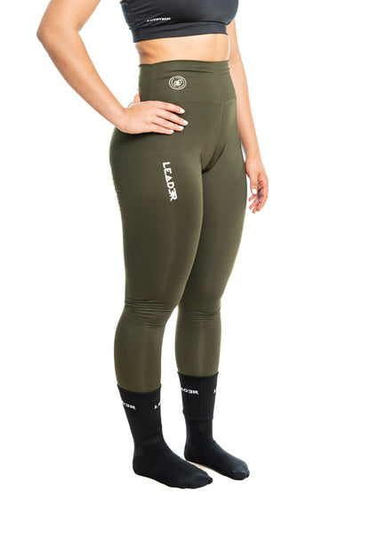 Lycra Verde Militar Leader