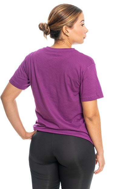 Camiseta Leader Glicth - Morado (Unisex)