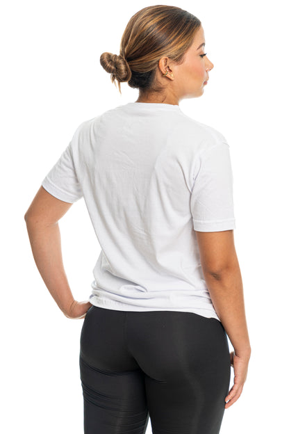 Camiseta Leader Glicth - Blanco (Unisex)