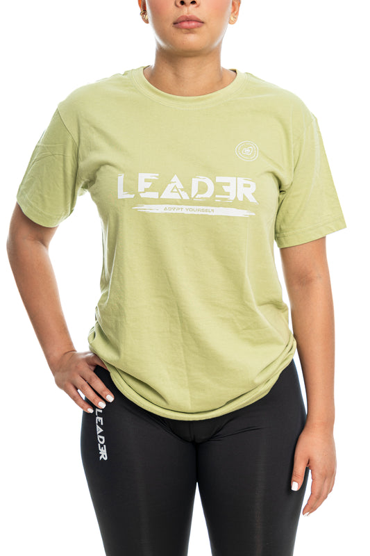Camiseta Leader Glicth - Kiwi claro (Unisex)