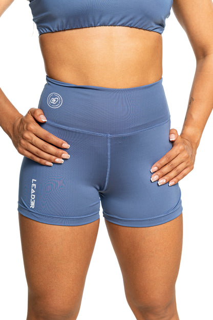Short Azul Plomo Leader