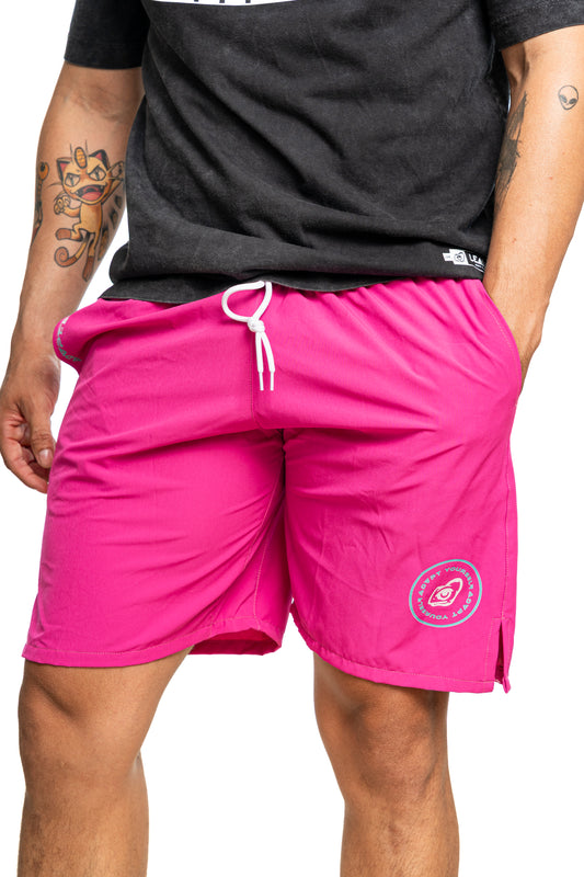 Pantaloneta deportiva - Fucsia