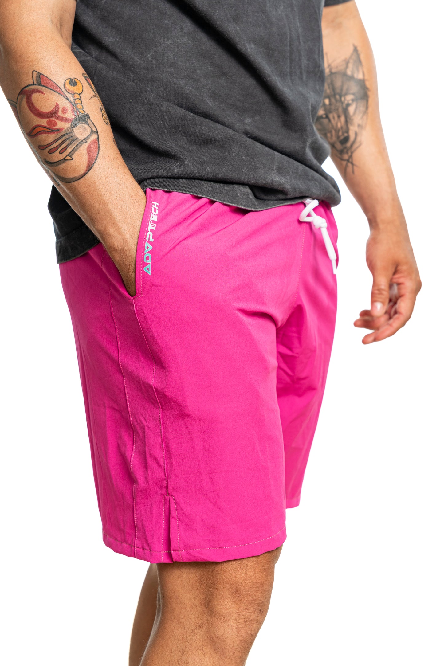 Pantaloneta deportiva - Fucsia