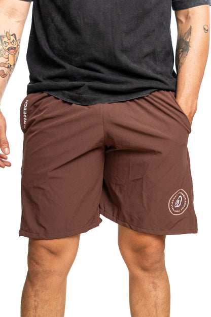 Pantaloneta deportiva - Café