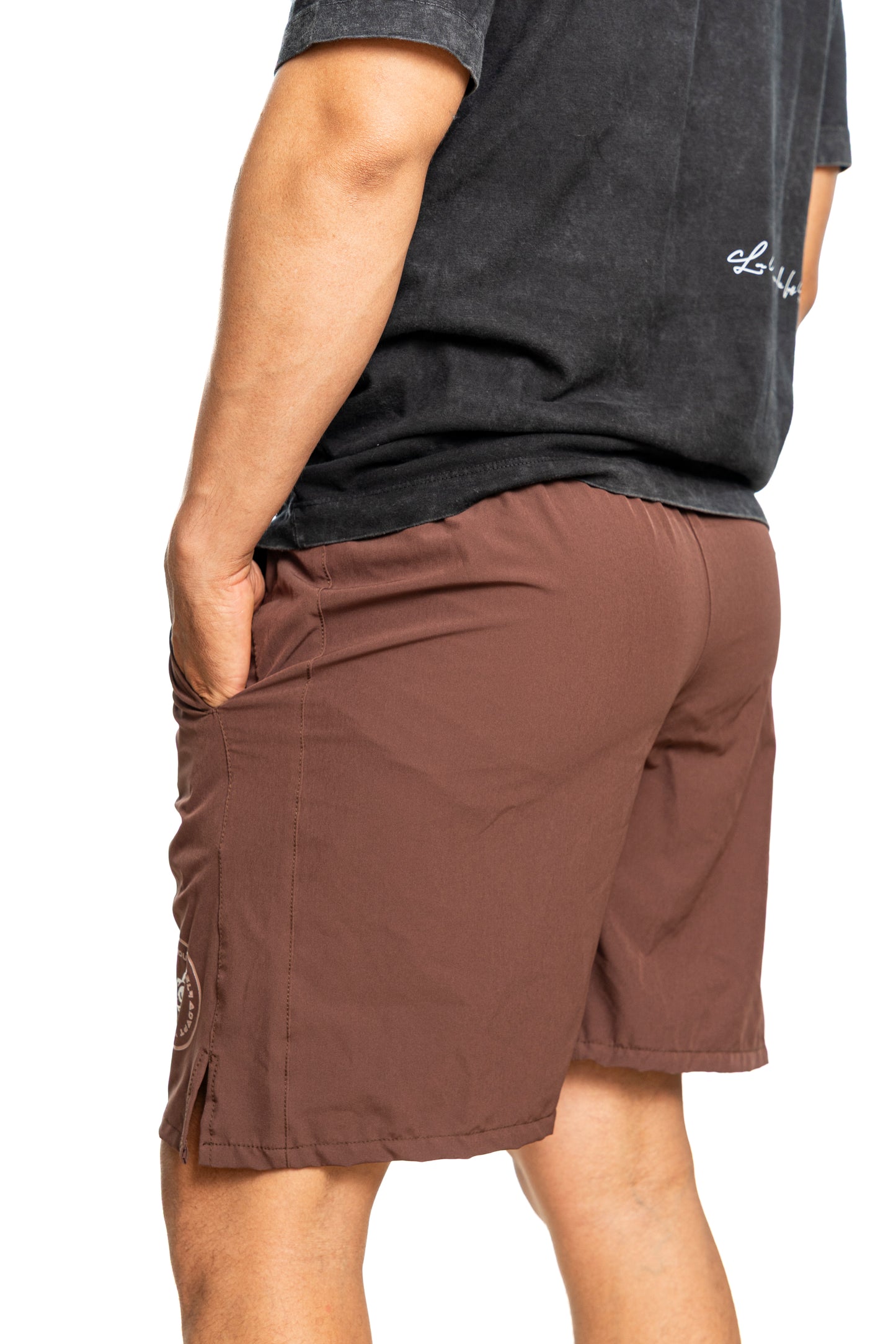 Pantaloneta deportiva - Café