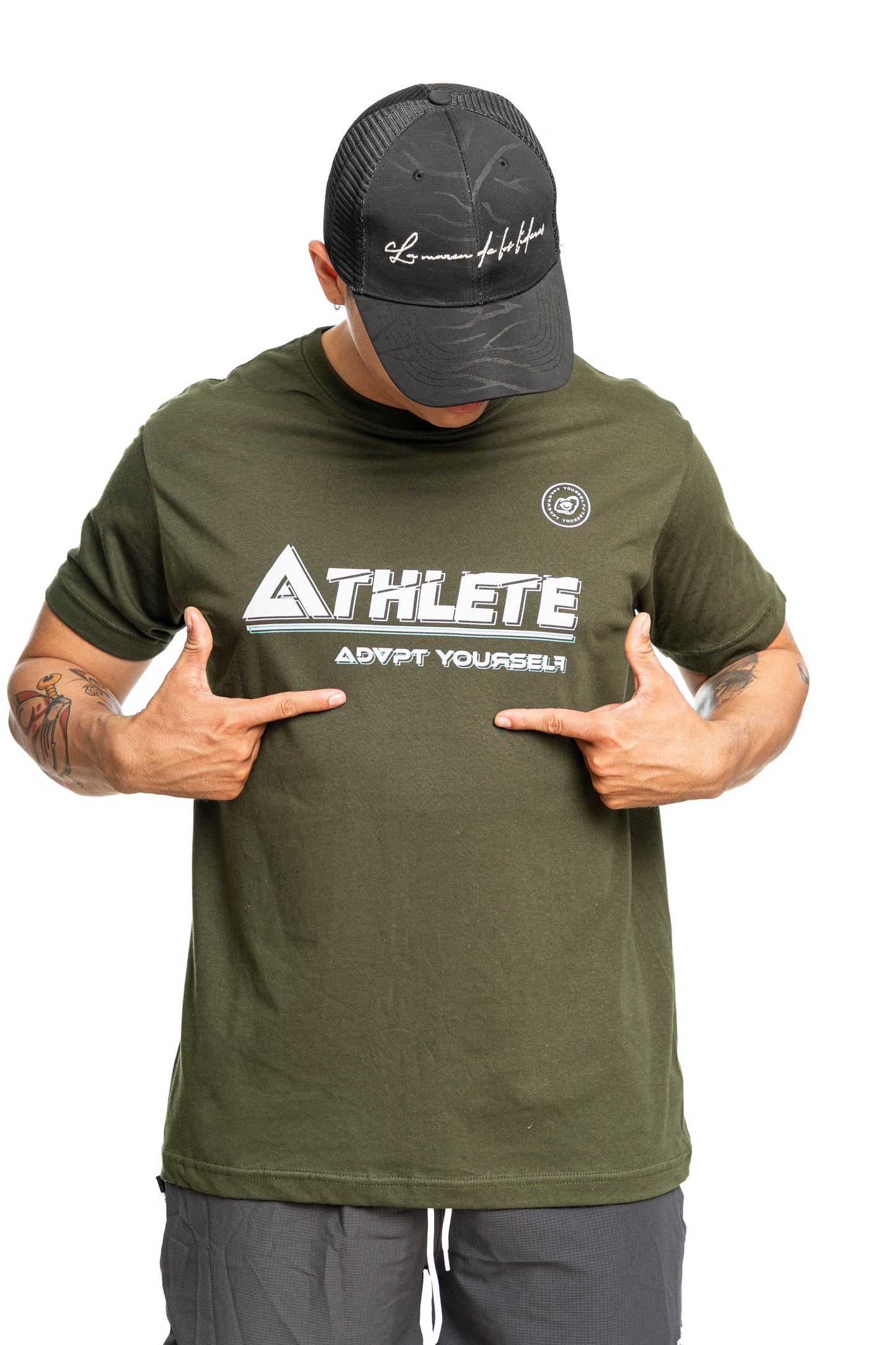 Camiseta Athlete - Verde Militar