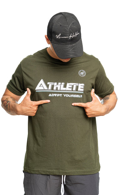 Camiseta Athlete - Verde Militar